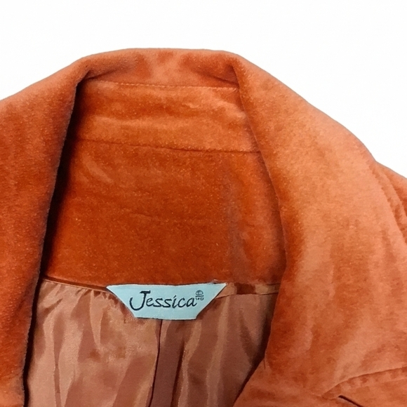 Women's Orange Jessica Blazer - Picture 3 of 4